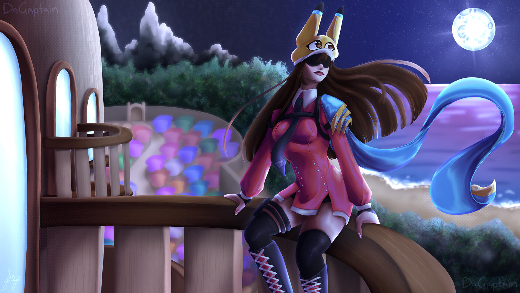 DaGaptain Lore Illustration