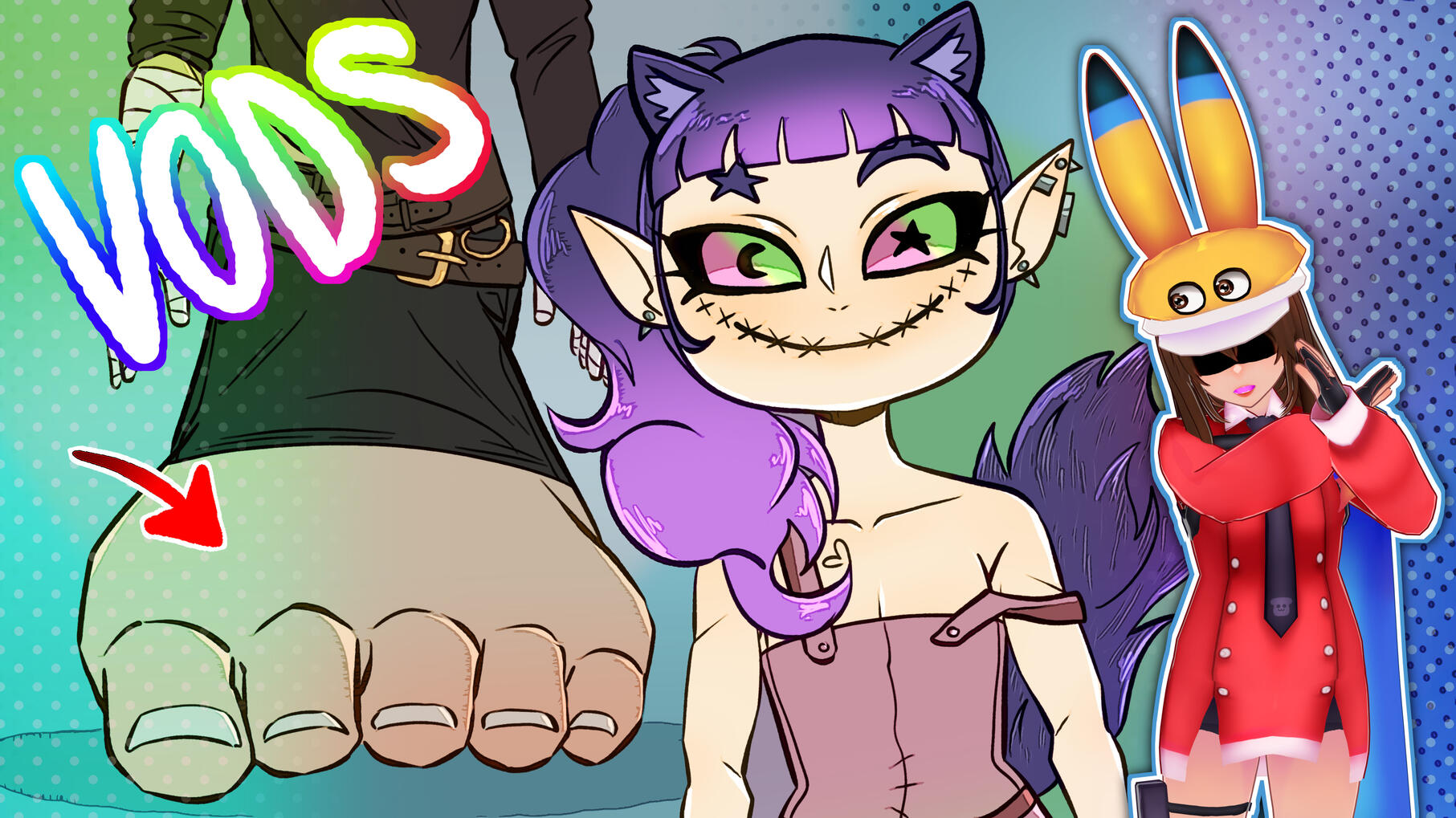 DaGaptainVODS Art Fight