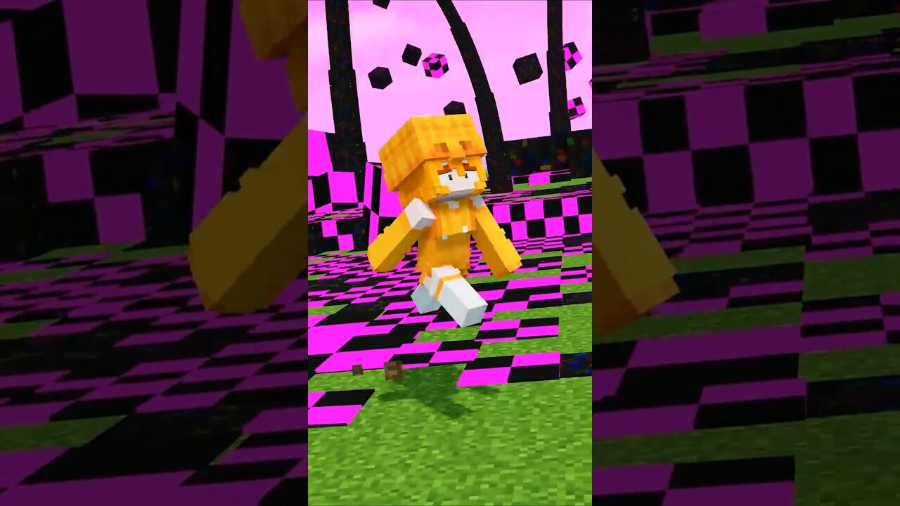 Niya (Side Role) from "Minecraft BUT the World gets DELETED!"
